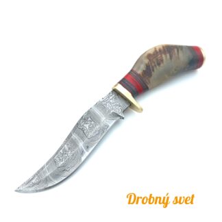 Damaškový lovecký nôž FA18