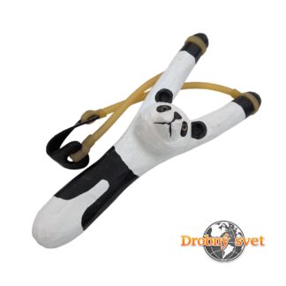 Detský drevený prak – panda jj9